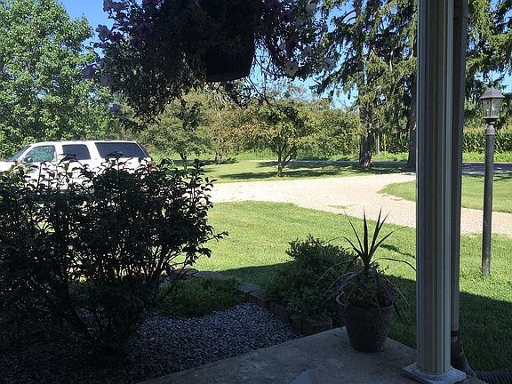 View off front porch