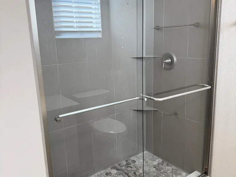Newly updated Master Bathroom.