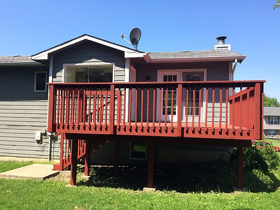 Grill or chill on the deck.