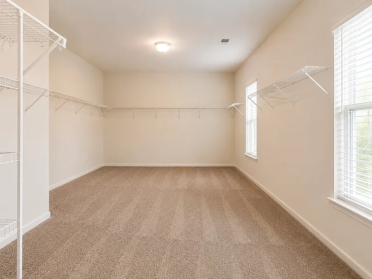 Large master closet