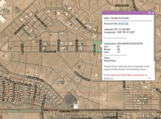 46th Ne Chamiza Estates St, Rio Rancho, NM 87144