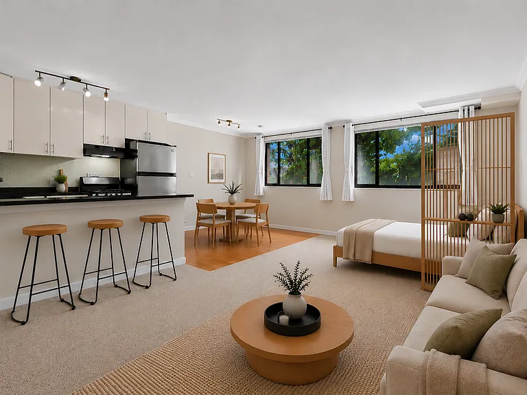 AI Staged Living Room