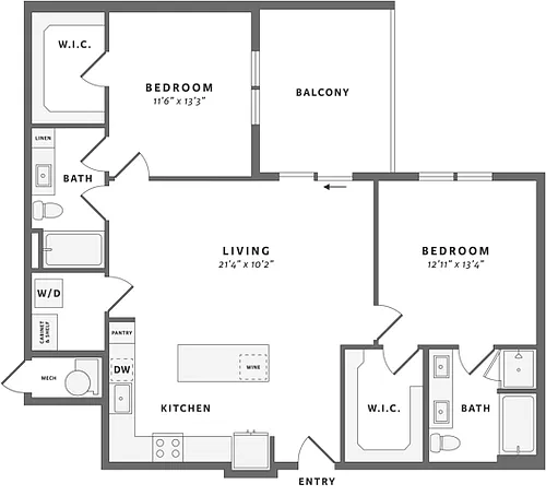 Floor plan B4-1