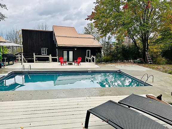 Huge inground pool. Oversize