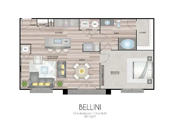 Floor plan Bellini