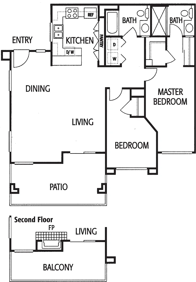 Floor plan Brentwood