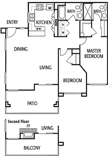 Floor plan Brentwood
