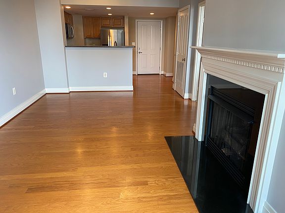 Fireplace in living room