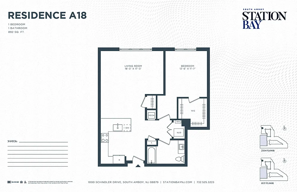 Floor plan A18