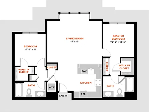 Floor plan Plan 2E
