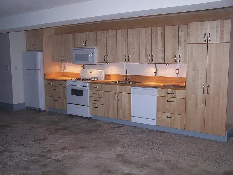 Kitchen from living room