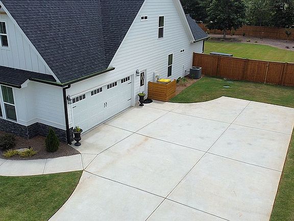 Large driveway 
