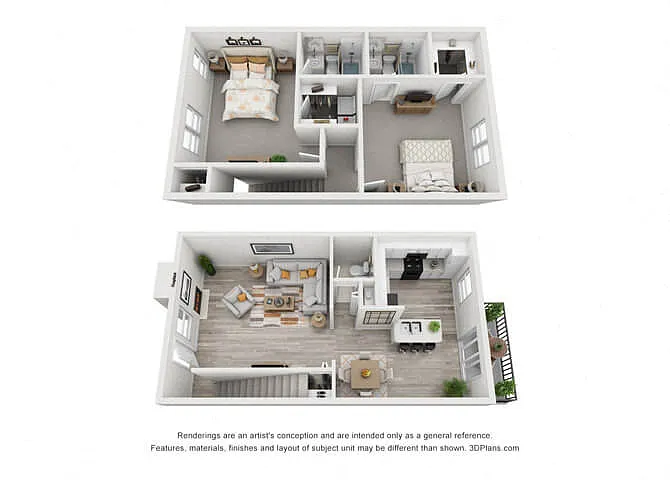 Floor plan Windsor II 2-2.5 TH