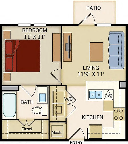 Floor plan A1A