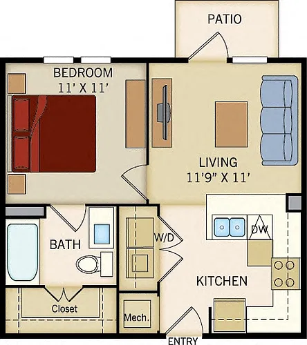 Floor plan A1A