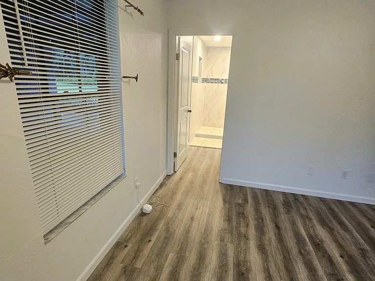 Master Bedroom leading into Master Bathroom and Master closet