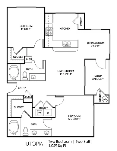 Floor plan B2 - Utopia