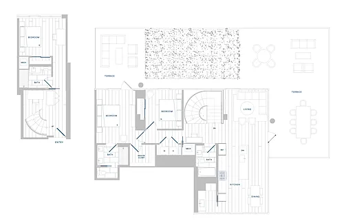 Floor plan PHC7