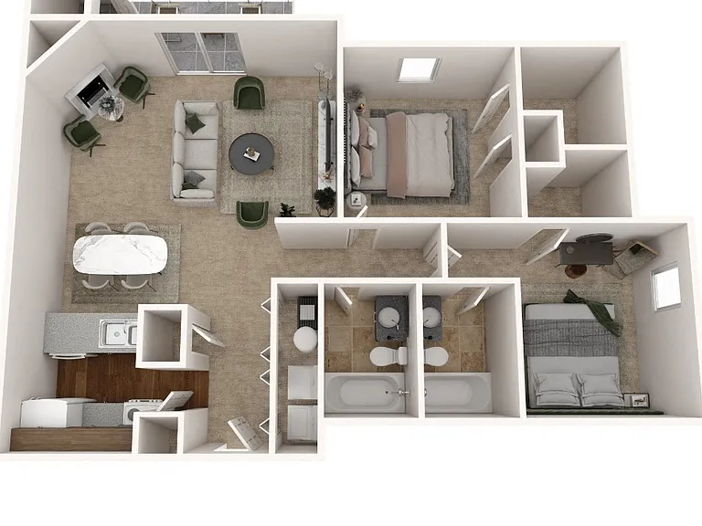 Parkside at Castleton Square Apartments and Townhomes — Photo 35