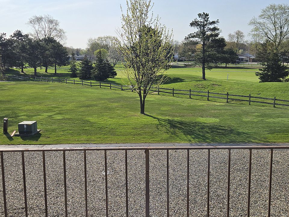 View from top of patio.