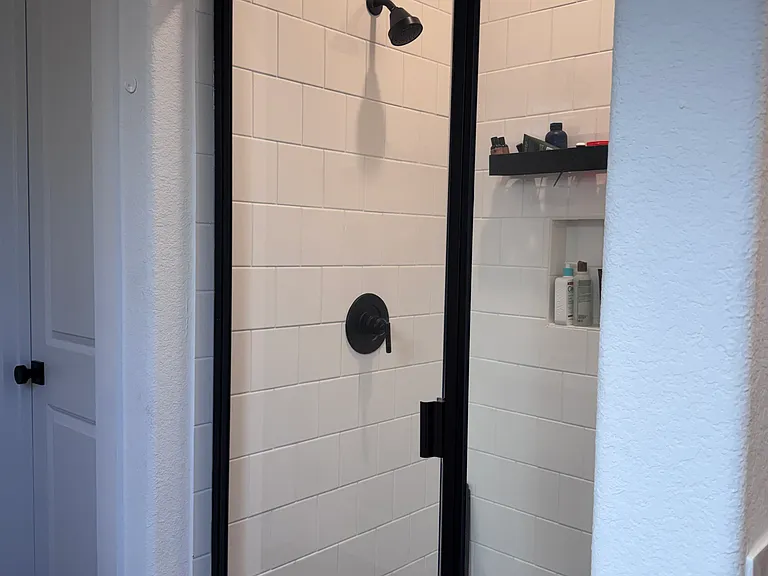 Black Hardware Shower