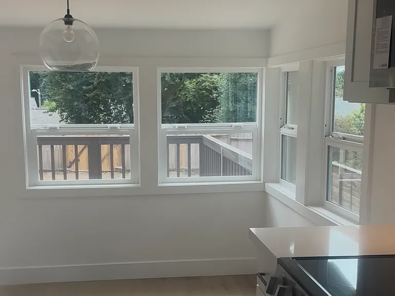 in kitchen dining area