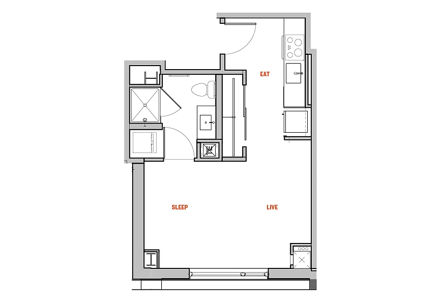 Floor plan G