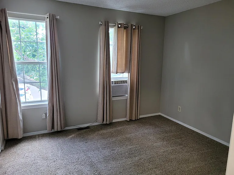 Guest bedroom facing the front