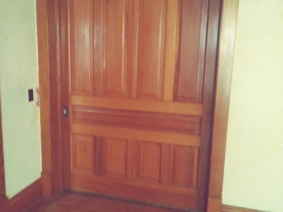 front room with pocket door