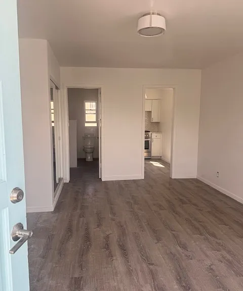 Looking in to unit from front door