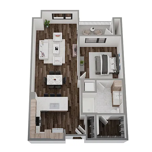 Floor plan I