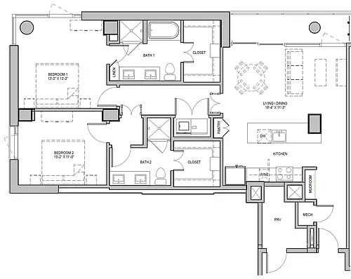 Floor plan B4 ALT