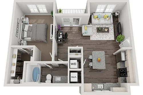 Floor plan A4