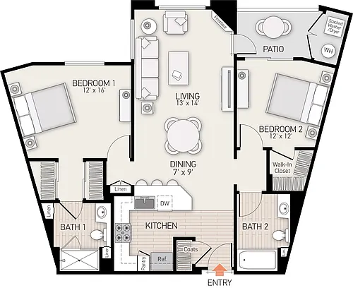 Floor plan Plan G