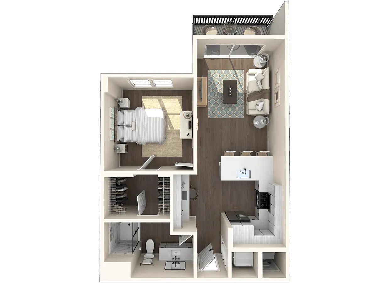 Floor plan A01