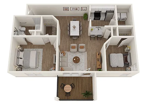 Floor plan The Oakdale