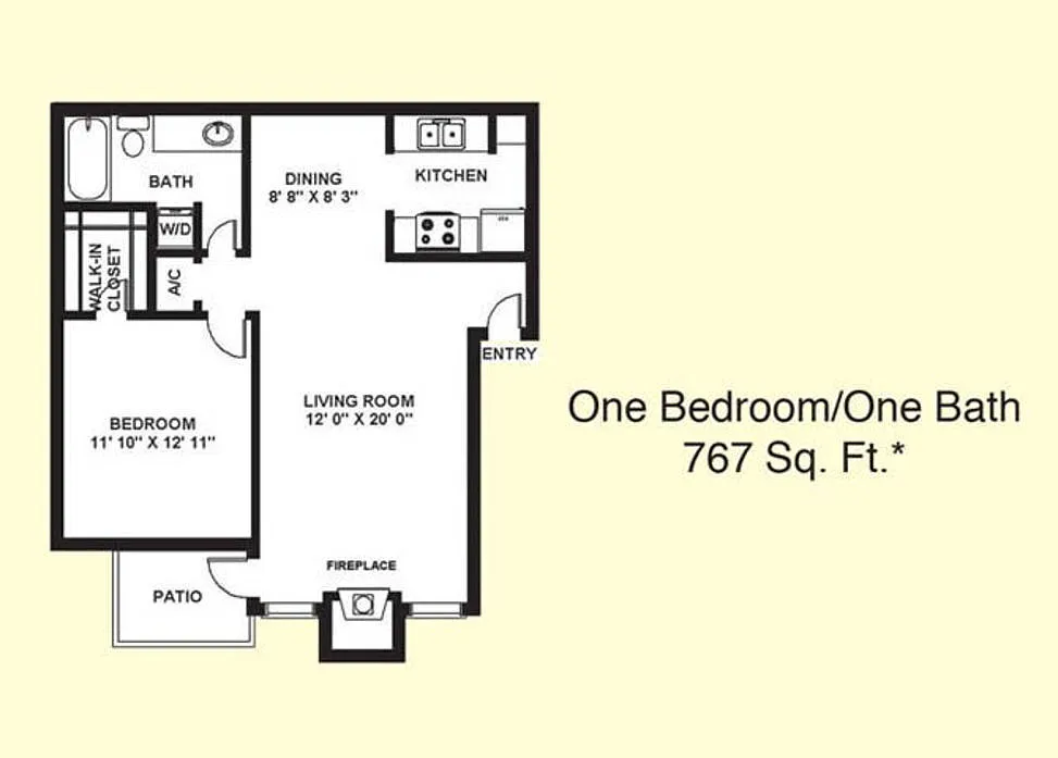 Floor plan Idlewood