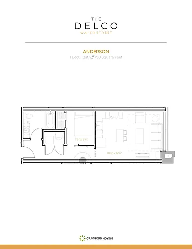Floor plan Anderson