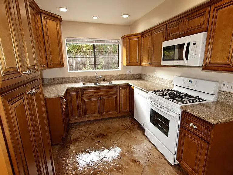 Dishwasher, 5 burner stove and microwave