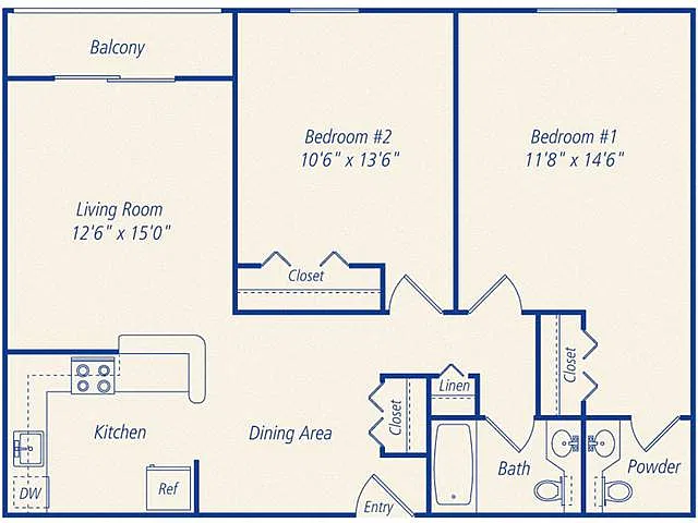 Floor plan The Barlow