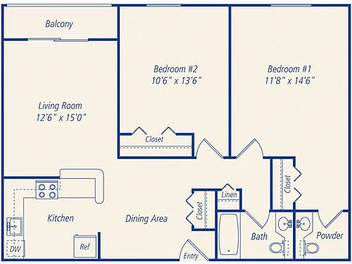 Floor plan The Barlow