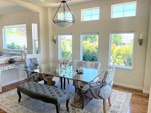 Dining open to living room