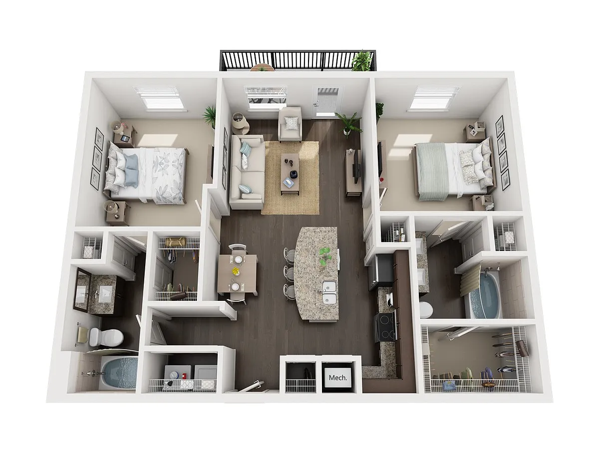 Floor plan B1