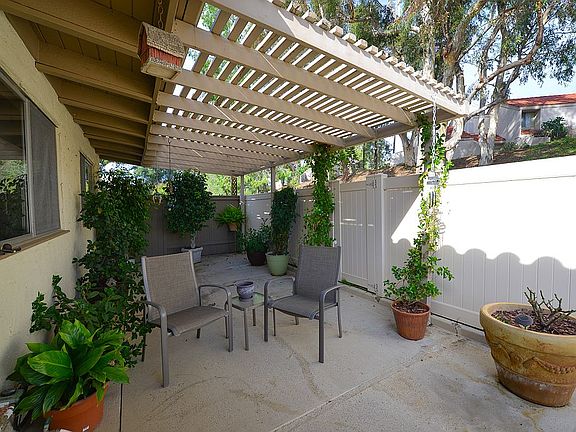 Enclosed Private Patio