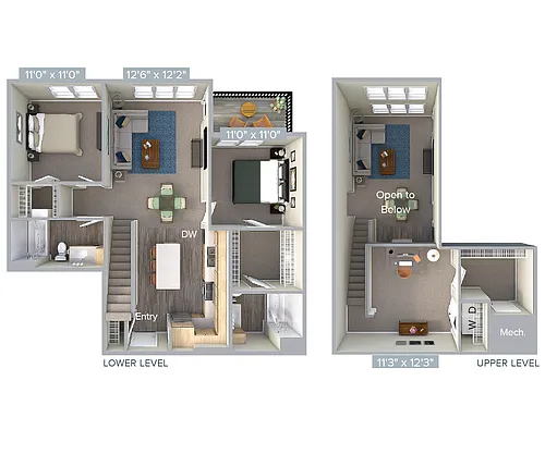 Floor plan B7L-1292