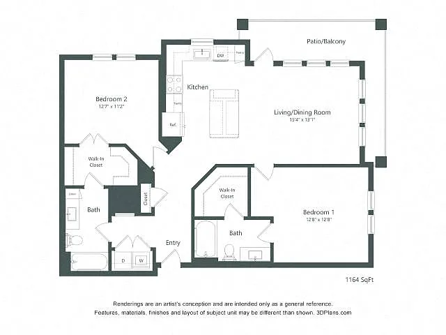 Floor plan B3