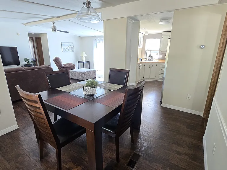 Dining Area
"Cozy dining area open to both the kitchen and living room."