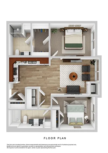 Floor plan 2 Bedroom
