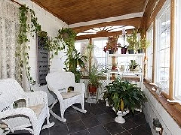 Enclosed front porch