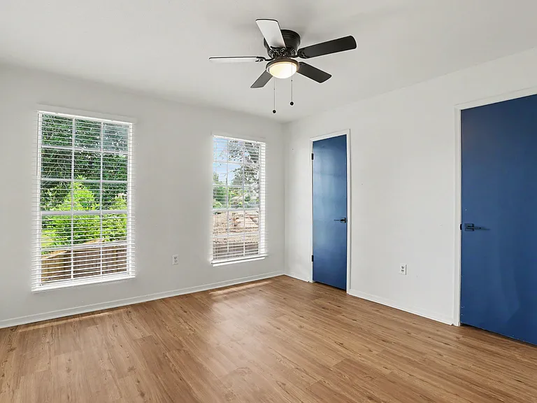 1 of 2 upstairs bedrooms.